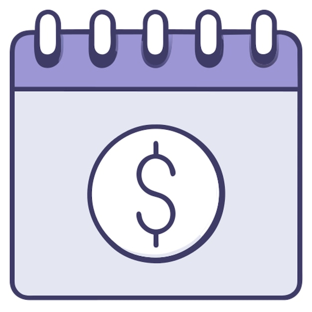 plan de pagos a plazos pagar convenientemente en 3 pagos durante 3 meses icono