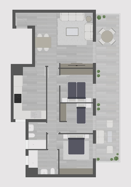 Plan de pisos