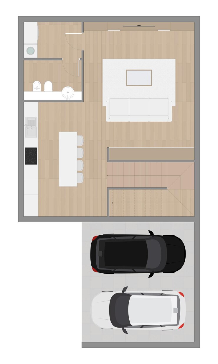Vector plan de pisos