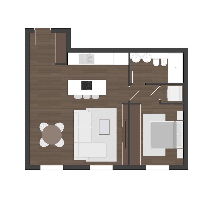 Vector plan de pisos
