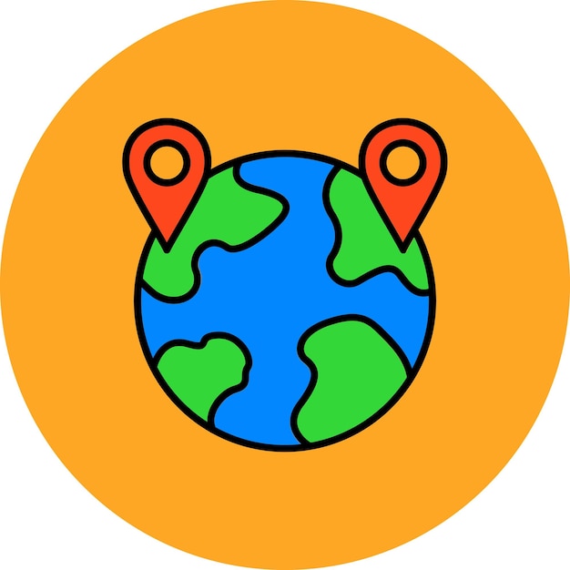 un planeta azul con un pedazo de papel verde y azul con un planeta verde y azul en él