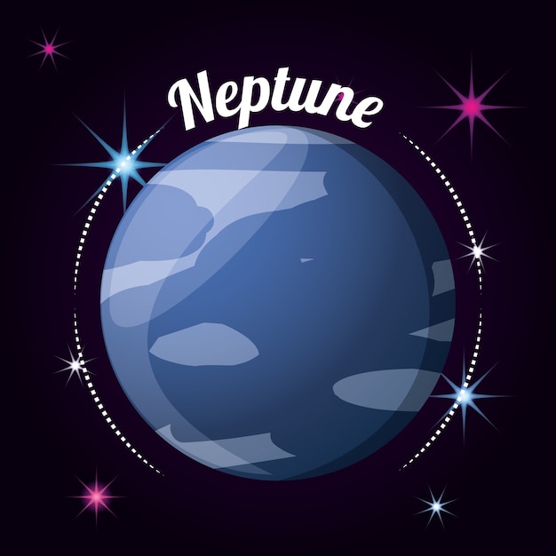 Planeta neptuno en la creación del sistema solar