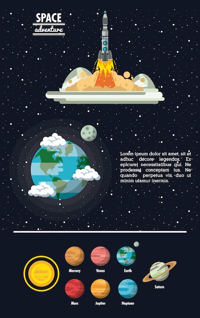 Los planetas de vía láctea