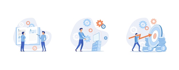 Planificación estratégica de negocios, proceso de automatización. Misión empresarial, reglas, declaración de visión,