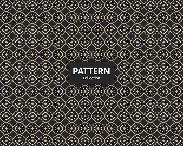 Plano decorativo Vector damasco de patrones sin fisuras fondo clásico diseño de lujo