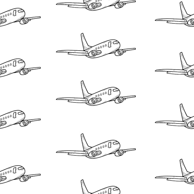 Plano de patrón sin costuras en vector