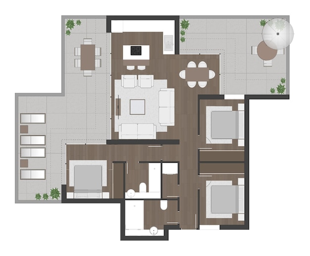 Plano de piso