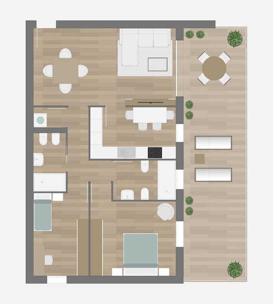 Plano de piso