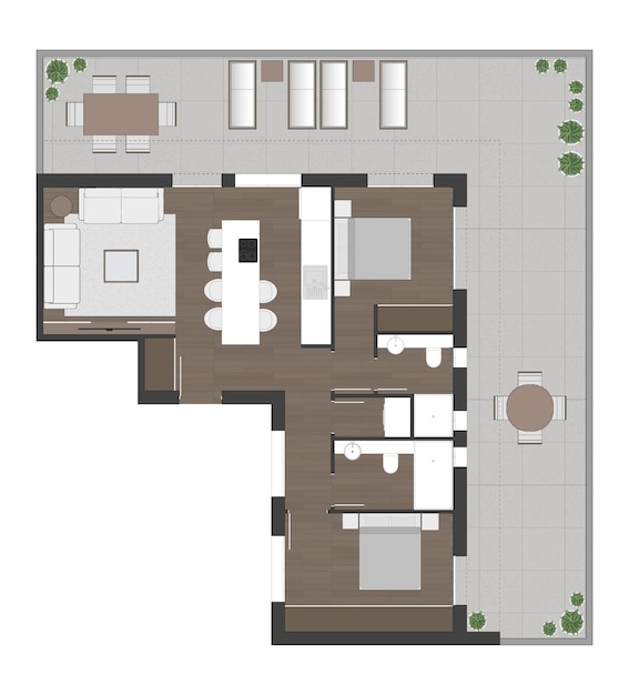 Plano de piso