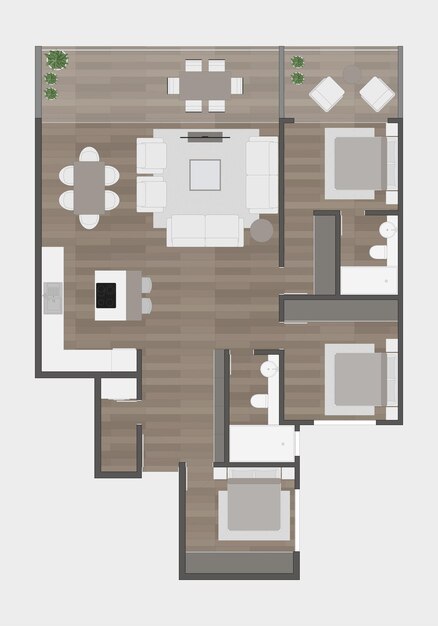 Plano de piso