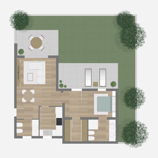 Plano de piso