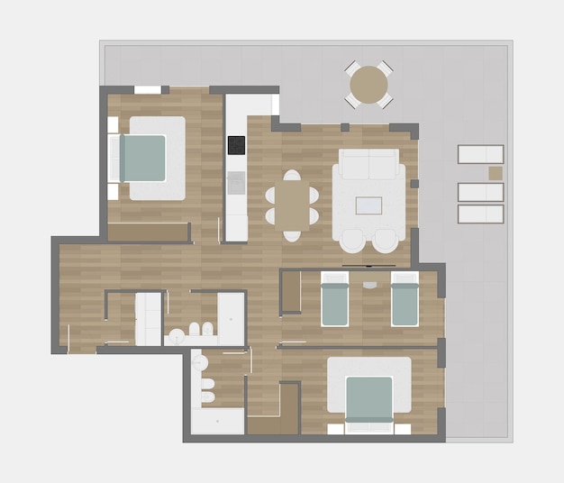 Plano de piso
