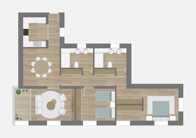 Plano de piso