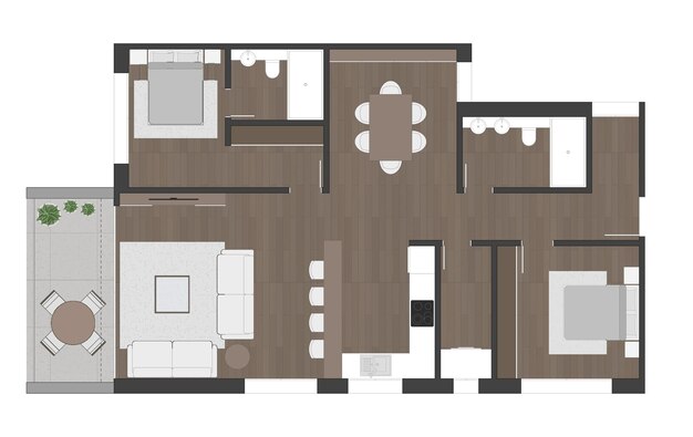 Plano de piso