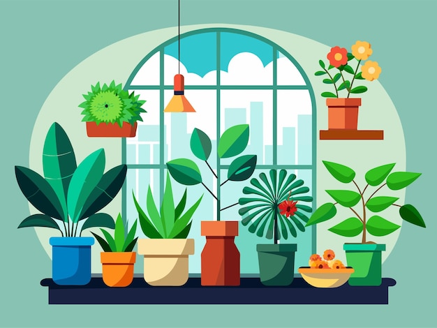 planta de casa o planta en una olla