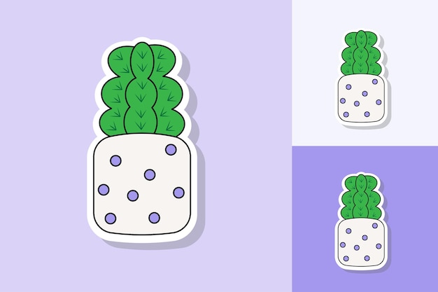 plantas de cactus con varios colores de fondo