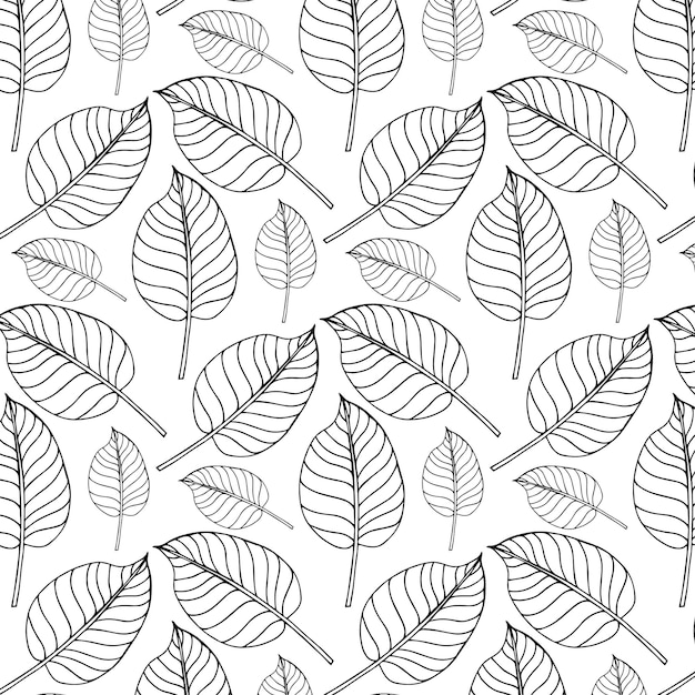 Vector plantas tropicales patrón floral de la selva sin costuras. imprimir vector de fondo de papel tapiz de moda de verano