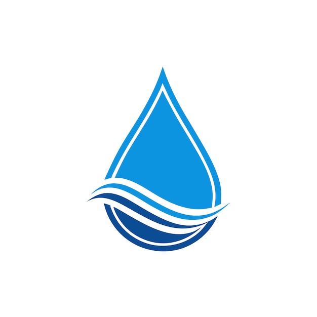 Plantilla 13 para el logotipo de la gota de agua