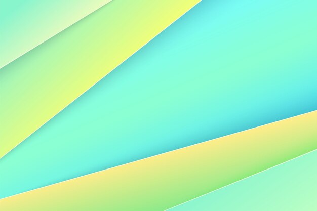 Plantilla abstracta en colores pastel moderno Fondo minimalista forma geométrica colores suaves Gradiente de acuarela moderno brillante vector reciente banner en blanco