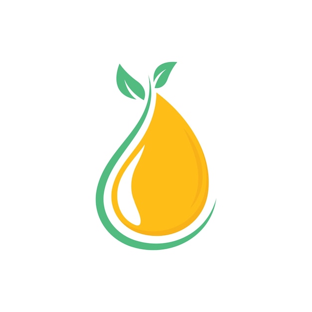 plantilla de aceite de hierbas icono de nutrición elemento vectorial plantilla de diseño de concepto