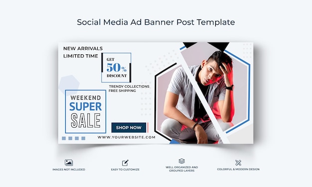 plantilla de anuncios de venta de Facebook