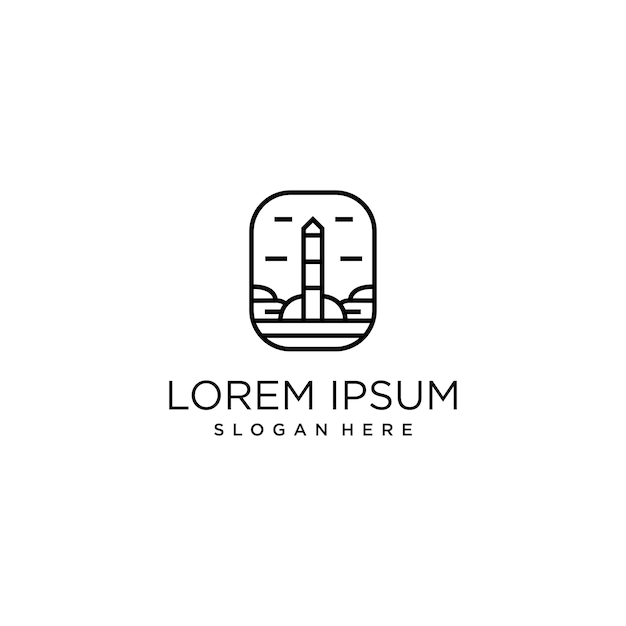 plantilla de arte de diseño de logotipo lorem ipsum aquí