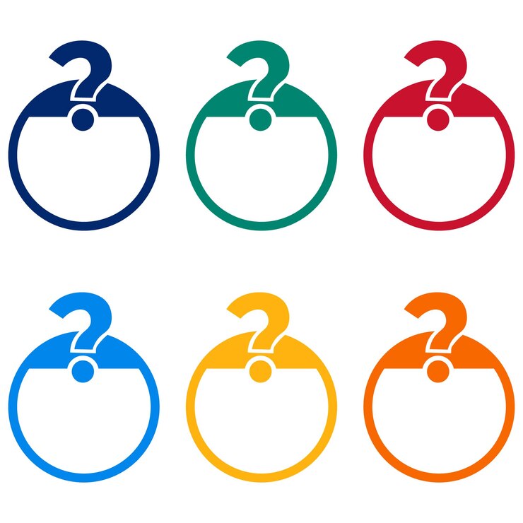 Vector plantilla de ayuda y soporte web con signos de interrogación de vector
