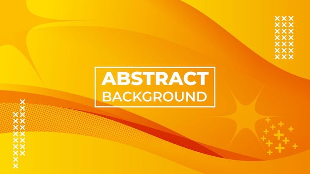 Plantilla de banner abstracto