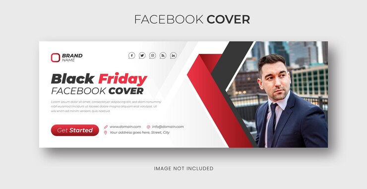Plantilla de banner de agencia de marketing digital profesional