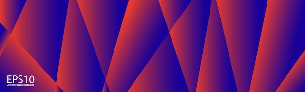 Plantilla de banner de cartel de fondo de patrón de colores de vector abstracto