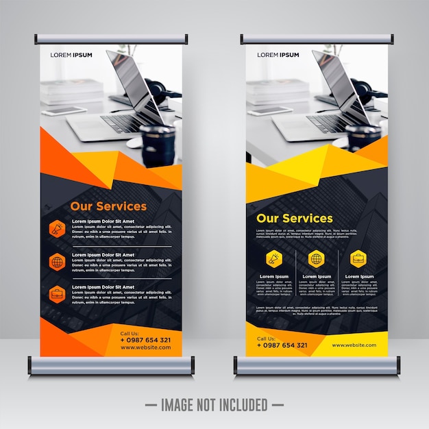 Plantilla de Banner corporativo acumulativo