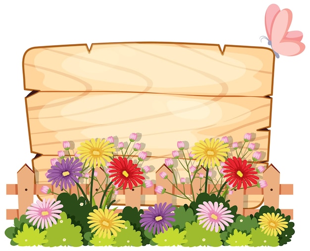 Vector plantilla de banner floral de primavera