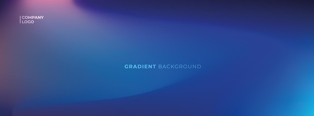 Plantilla de banner de fondo de diseño de gradiente de lujo abstracto