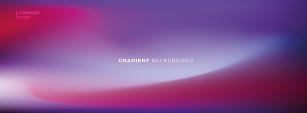 Plantilla de banner de fondo de diseño de gradiente de lujo abstracto
