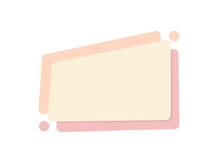 plantilla de banner de infografías simples ppt color marco de texto vector