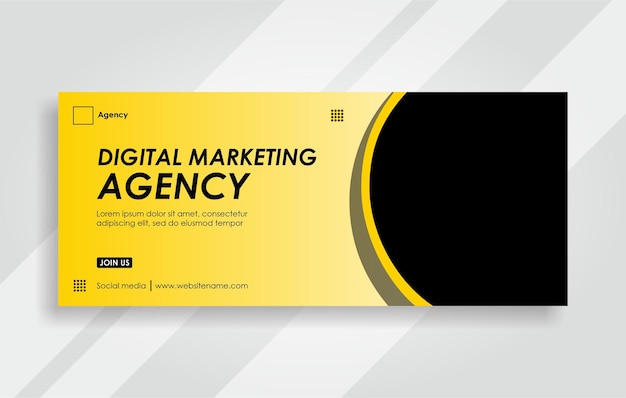 plantilla de banner de marketing digital 005