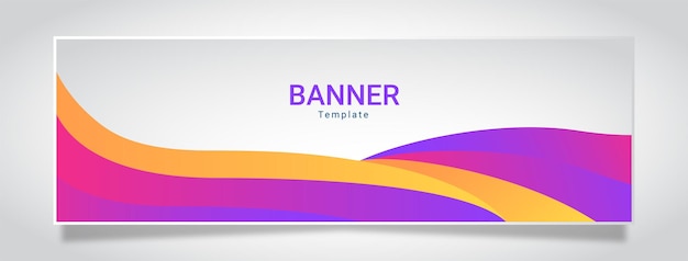 Plantilla de banner moderno vector premium 03