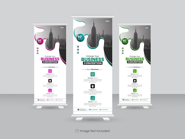 Plantilla de banner para negocios corporativos archivo vectorial de publicidad para negocios