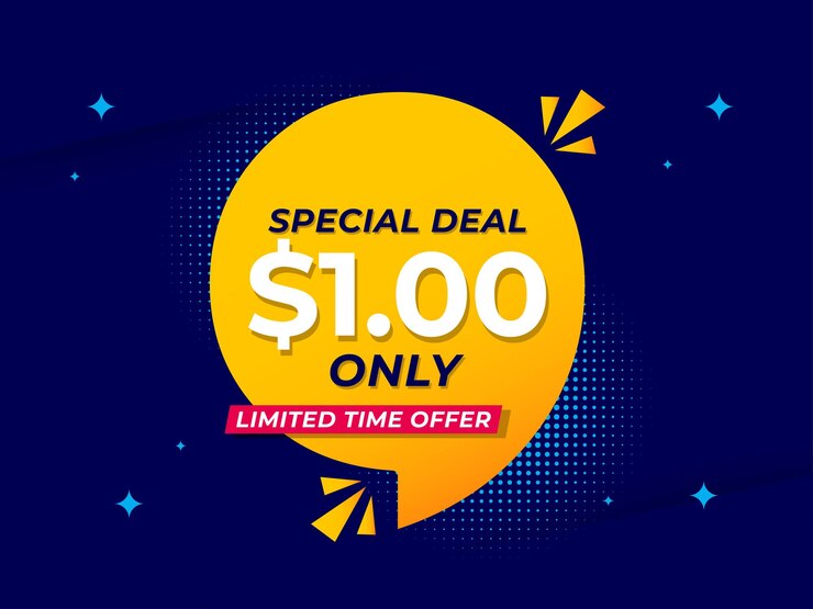 Vector plantilla de banner de oferta especial
