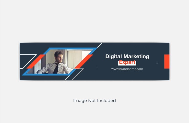 Plantilla de banner de portada de LinkedIn de agencia de negocios
