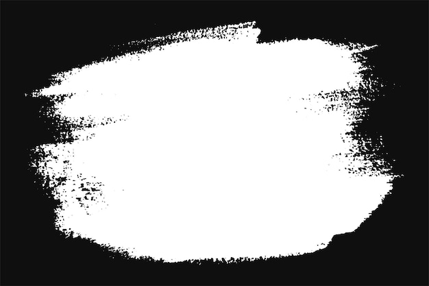 Plantilla de banner de trazo de pincel