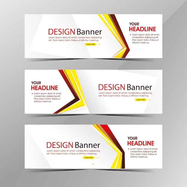 Plantilla de banner web blanco limpio moderno, banners de descuento de promoción de venta