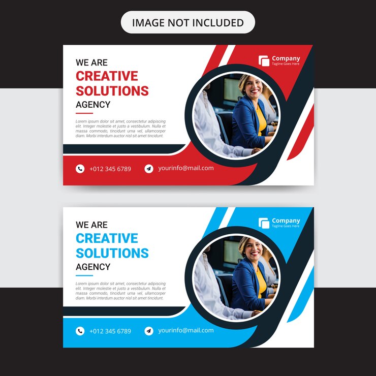 Vector plantilla de banner web de marketing empresarial creativo