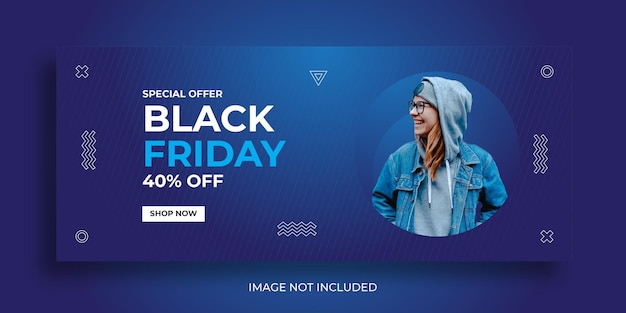 Vector plantilla de banners de venta de moda de black friday