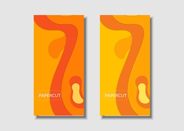 Plantilla de banners web con fondo abstracto con formas de onda coloridas