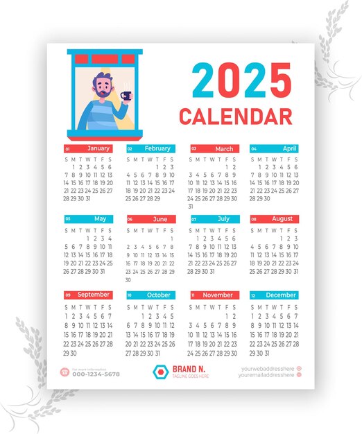 Página 92 Imágenes de Calendario 2025 Imprimir Español Descarga