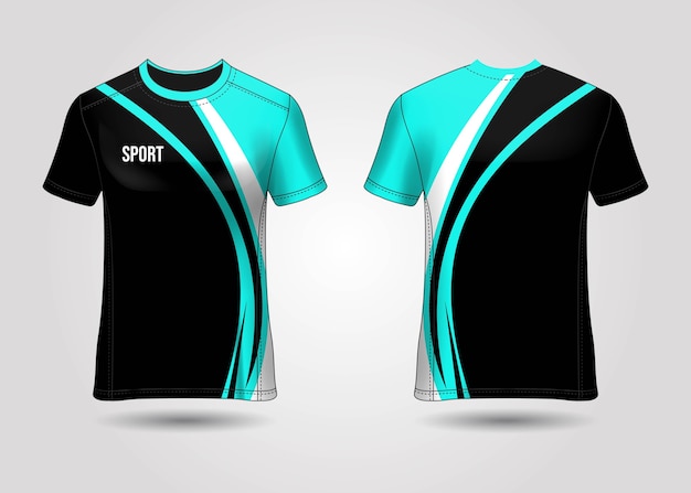 Plantilla de camiseta deportiva