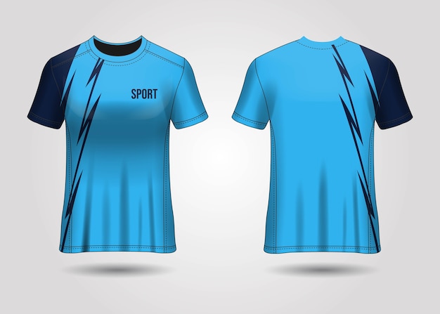 Vector plantilla de camiseta deportiva