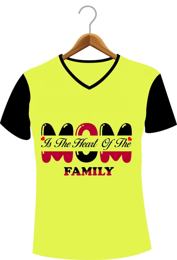 Vector plantilla de camiseta para el día de la madre