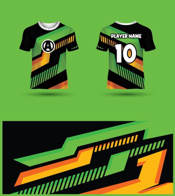 Plantilla de camiseta de esports gaming